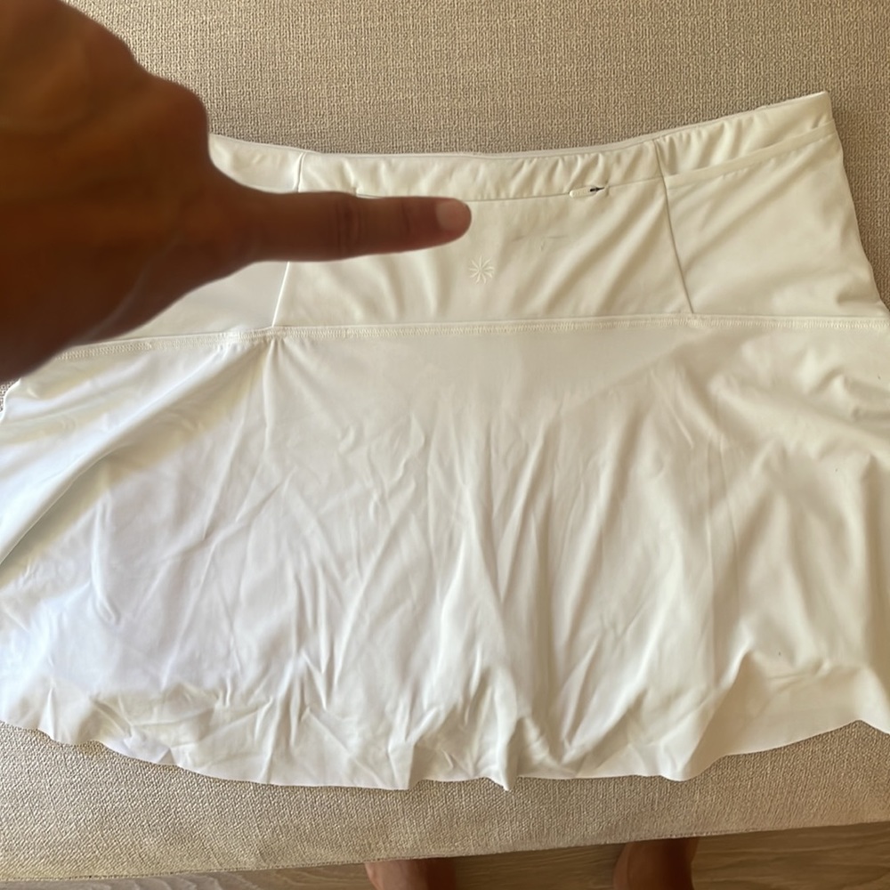 Athleta White Match Point Tennis Skort - Picture 5 of 5